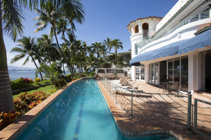 pool, maui, vacation house rental