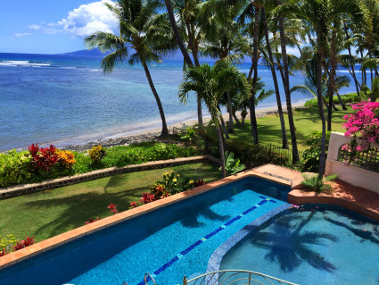Blue Sky Villa on the beach in Maui
